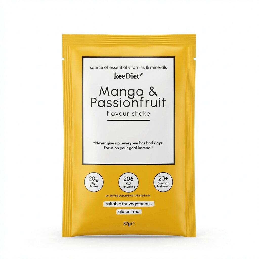 mango passionfruit meal replacement shake
